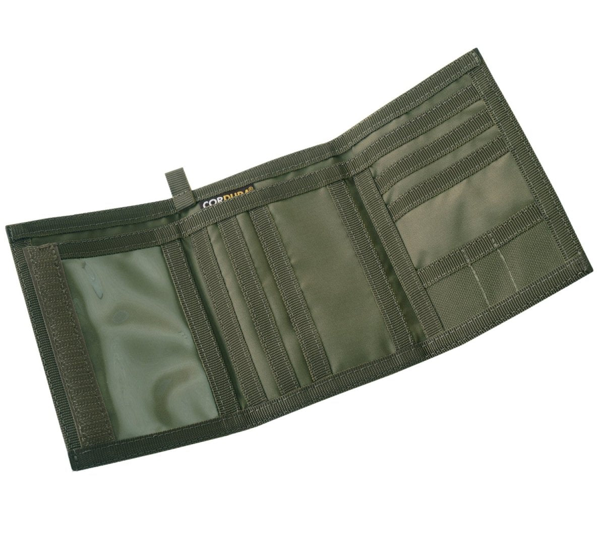 Chameleon Tactical Trifold Wallet – Military - Grade Nylon, Slim Front Pocket Design, ID & Coin Holder, Water - Resistant Gear for Men - Olive - Leather Wallet for Men | Chameleon Wallets