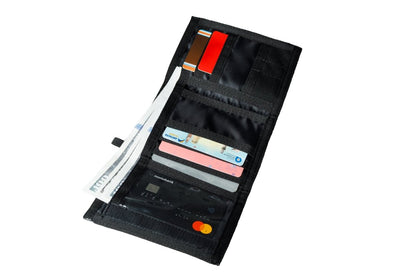 Chameleon Tactical Trifold Wallet - Black - Leather Wallet for Men | Chameleon Wallets