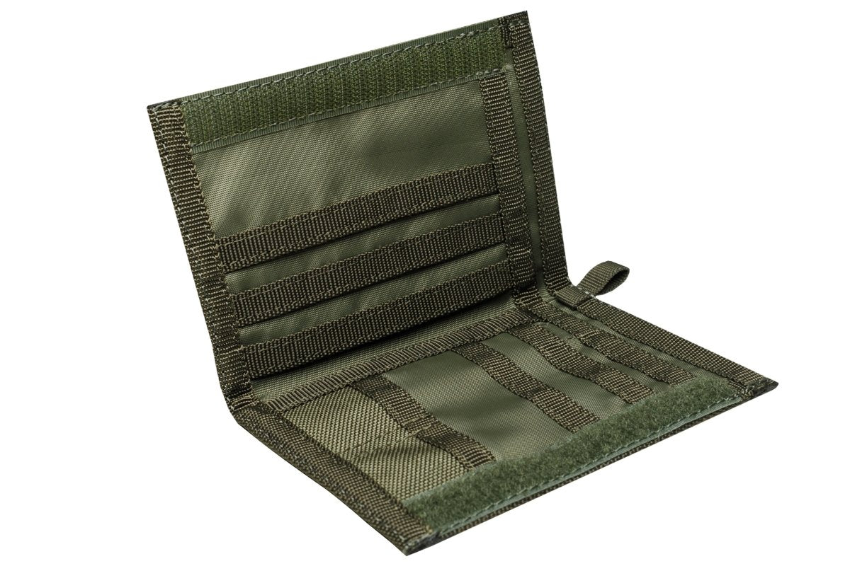 Chameleon Tactical Bifold Wallet - Olive - Leather Wallet for Men | Chameleon Wallets