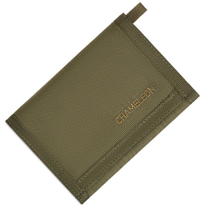 Chameleon Tactical Trifold Wallet – Olive - Leather Wallet for Men | Chameleon Wallets