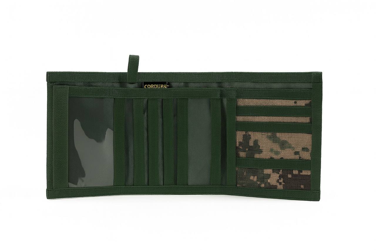 Chameleon Trifold Tactical Wallet – WoodLand - Leather Wallet for Men | Chameleon Wallets